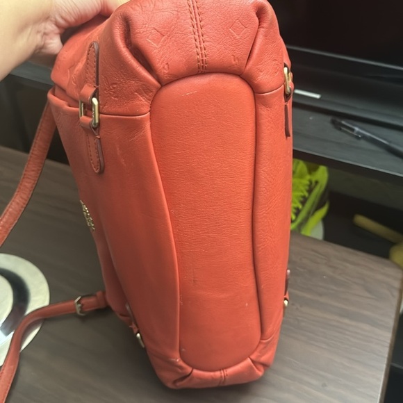 Authentic MCM Two Way Imprente Bag - Picture 6 of 14